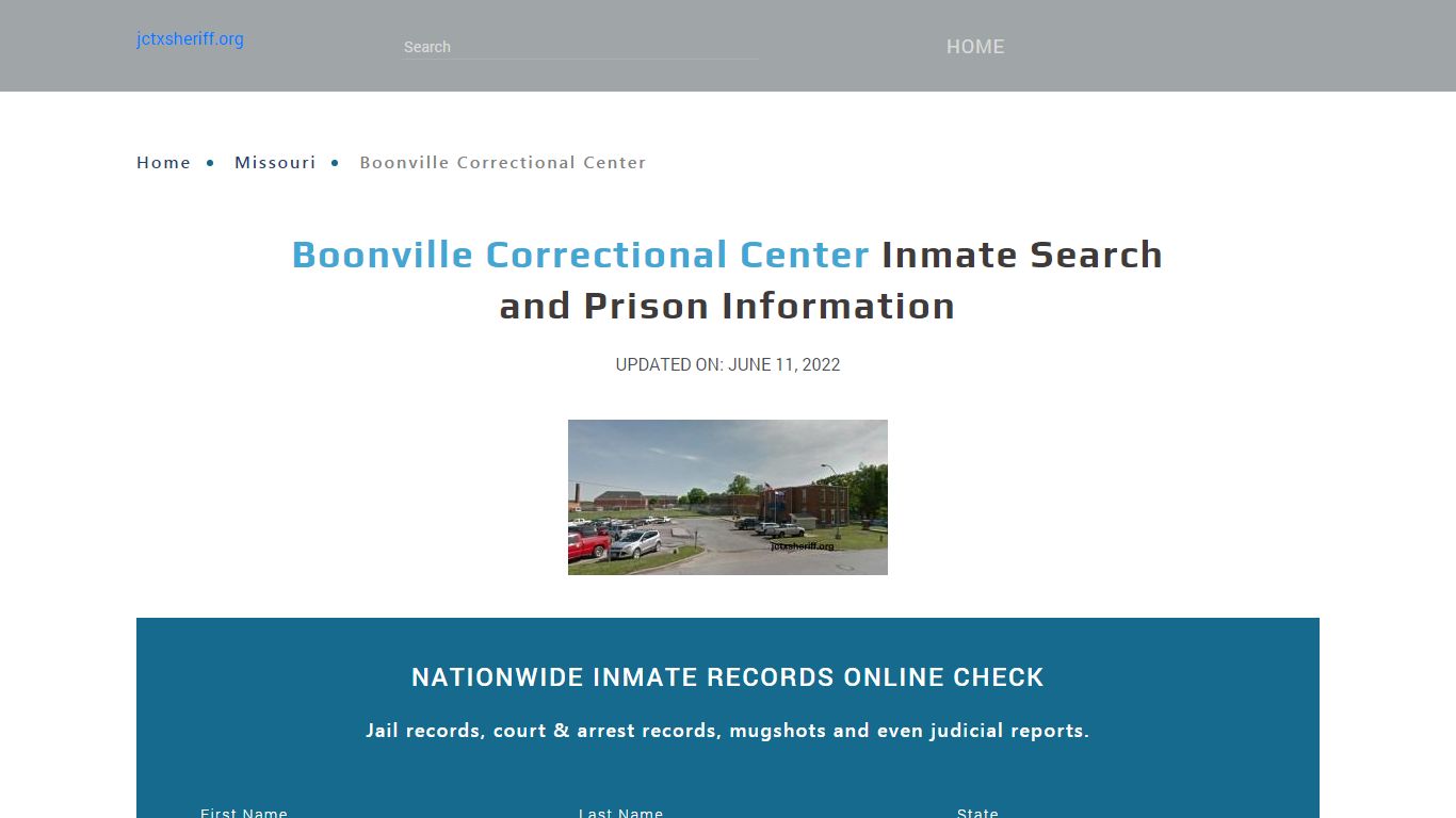 Boonville Correctional Center Inmate Search, Visitation, Phone no ...