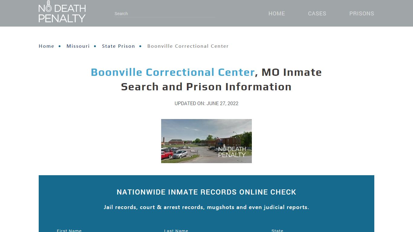 Boonville Correctional Center, MO Inmate Search, Visitation, Phone no ...